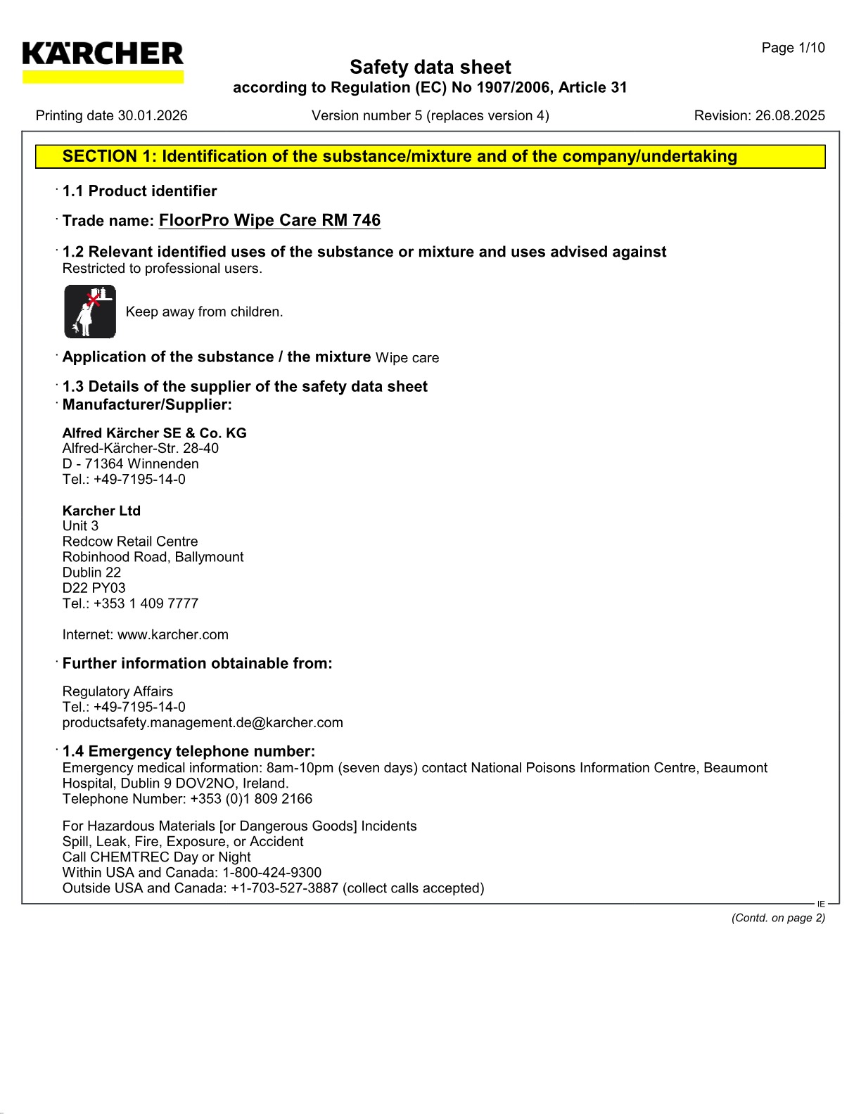 Safety data sheet